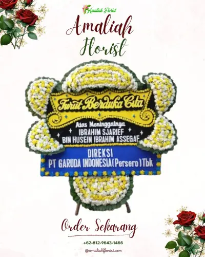Papan Bunga Duka di Panjatan